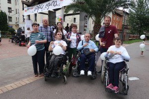 Aspacek festa ospatu du gaur Areizaga-Kalebarren plazan 